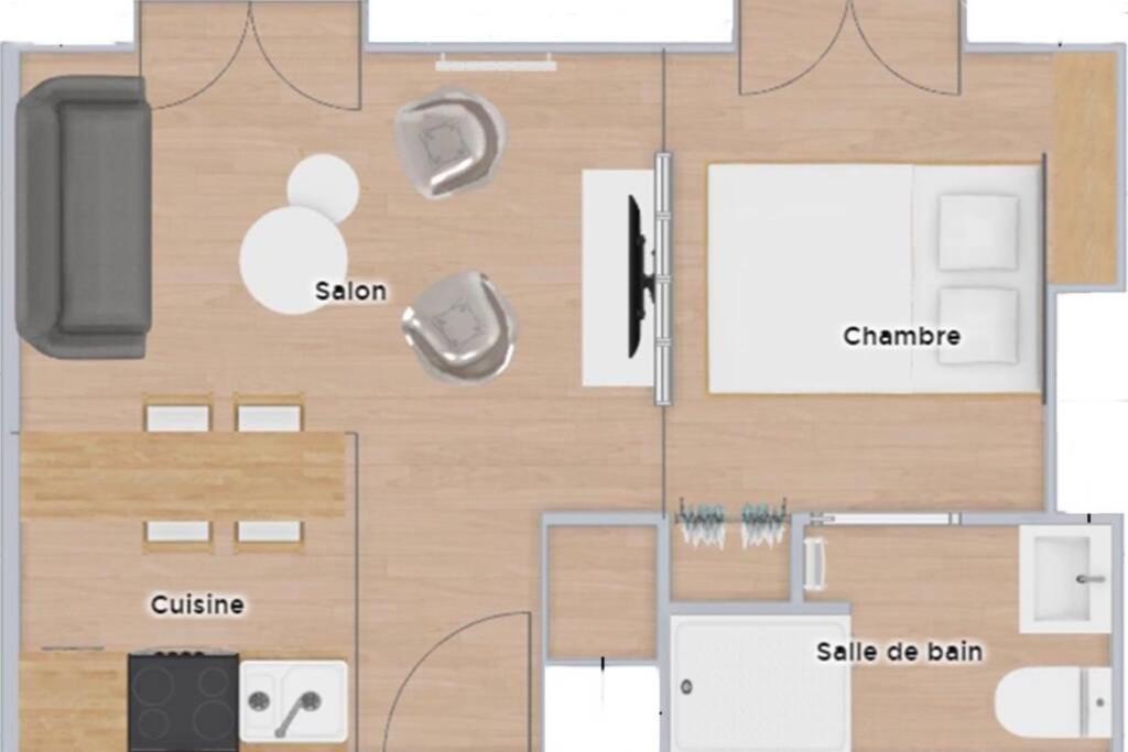 Studio En Hyper Centre - Вимере Экстерьер фото